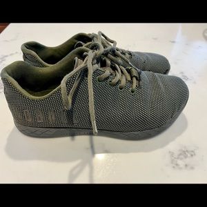 Nobull trainers. Olive color. Women size 8 OR men 6.5